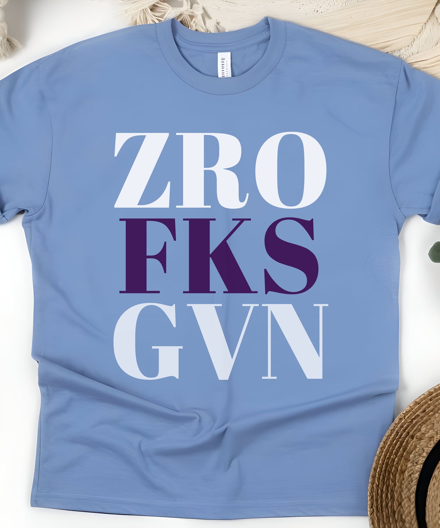 ZRO FKS GVN Tee's and Sweatshirts "Because Who Needs a Filter?"