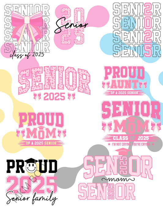 Senior 2025 SVG Bundle (DIGITAL DOWNLOAD)