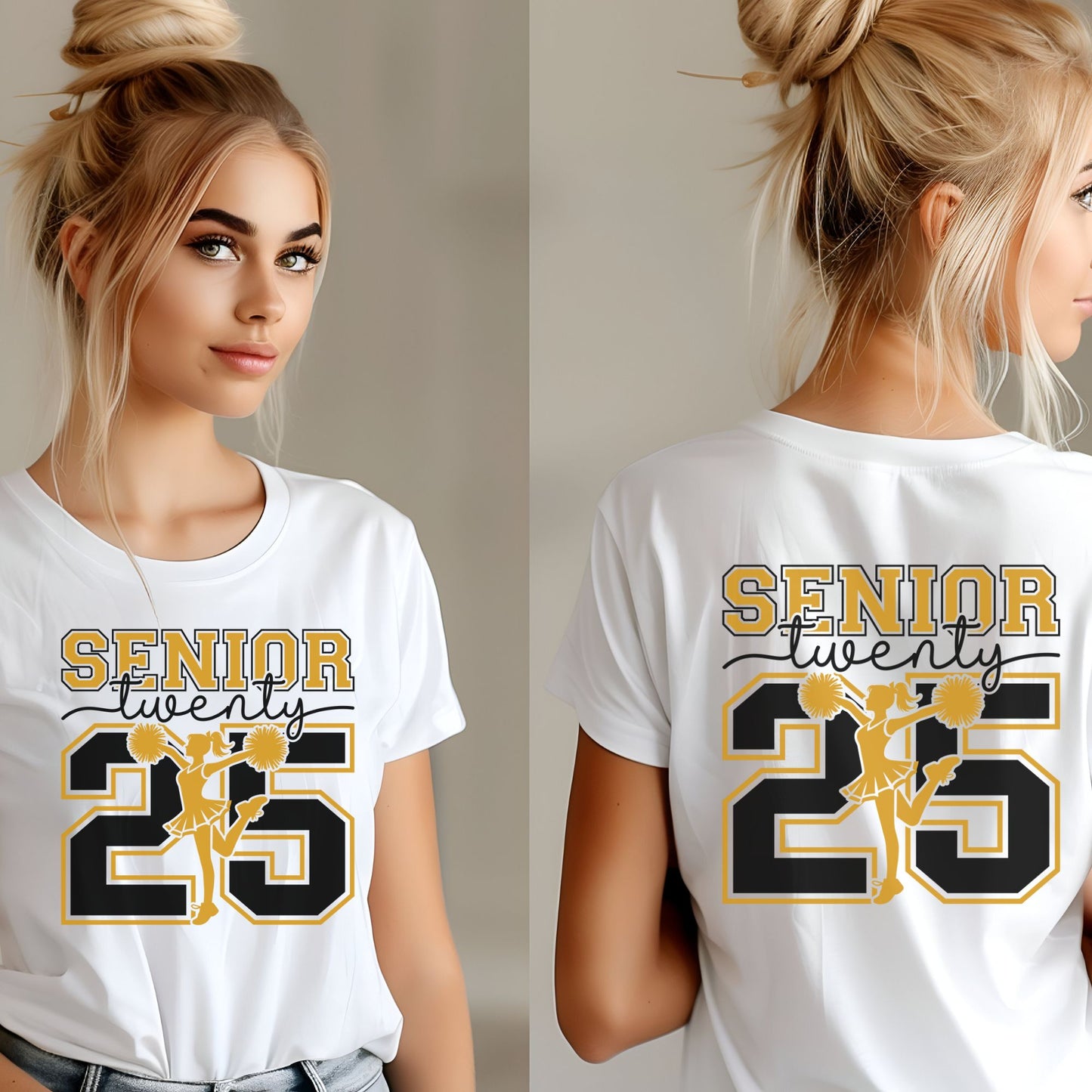 Cheer Senior 2025 SVG, Senior Twenty 25 (DIGITAL DOWNLOAD)